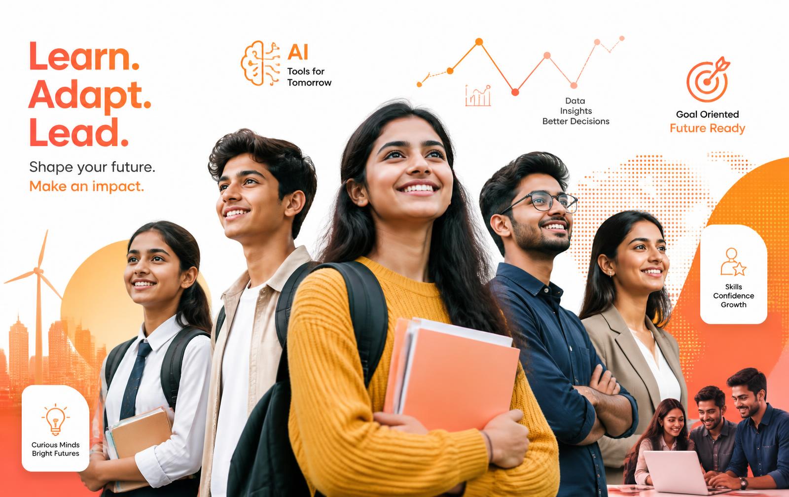 School students and young professionals preparing for future-ready careers with Zamit