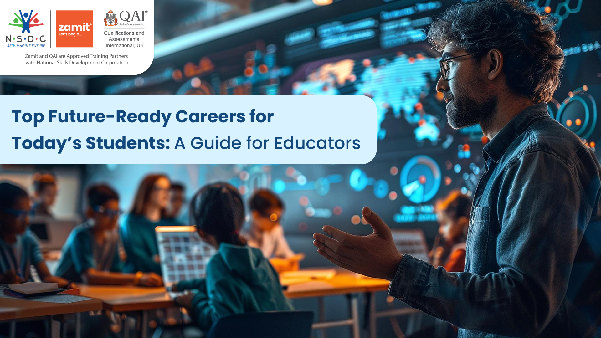 Students exploring future-ready careers with 21st-century skills for adaptability, creativity, and career readiness